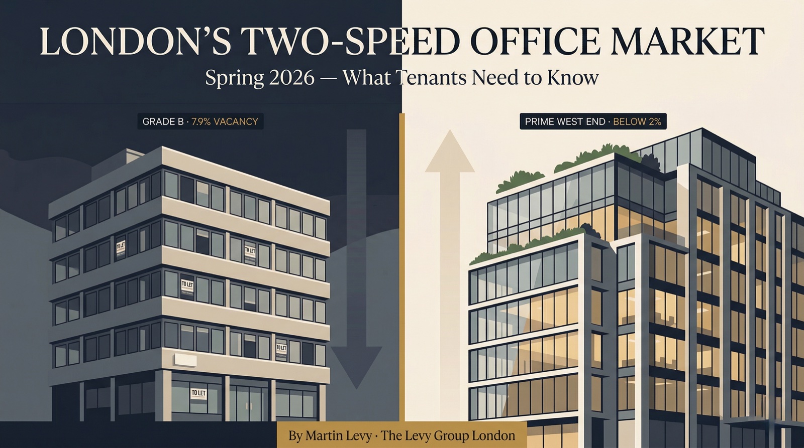 London’s Two-Speed Office Market: What Tenants Need to Know This Spring